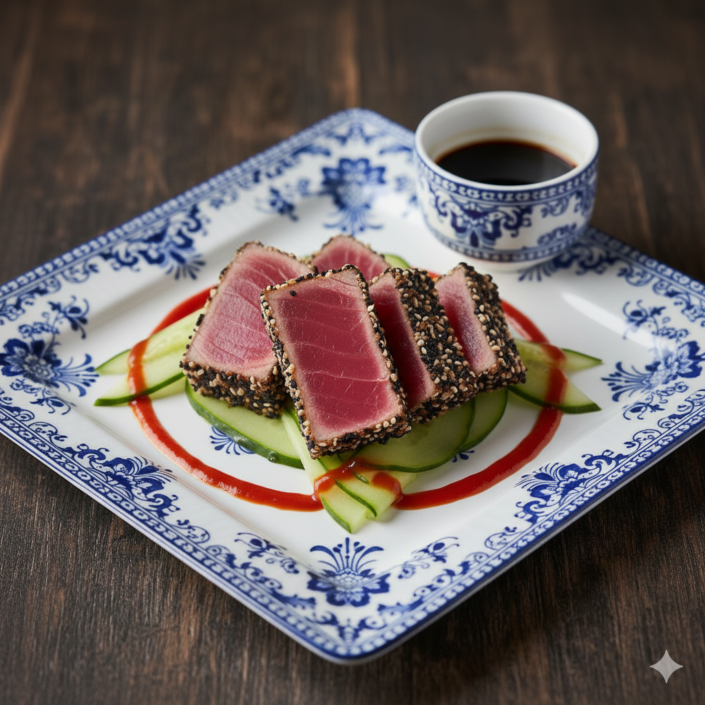 Oud & Nieuw - Tataki van tonijn